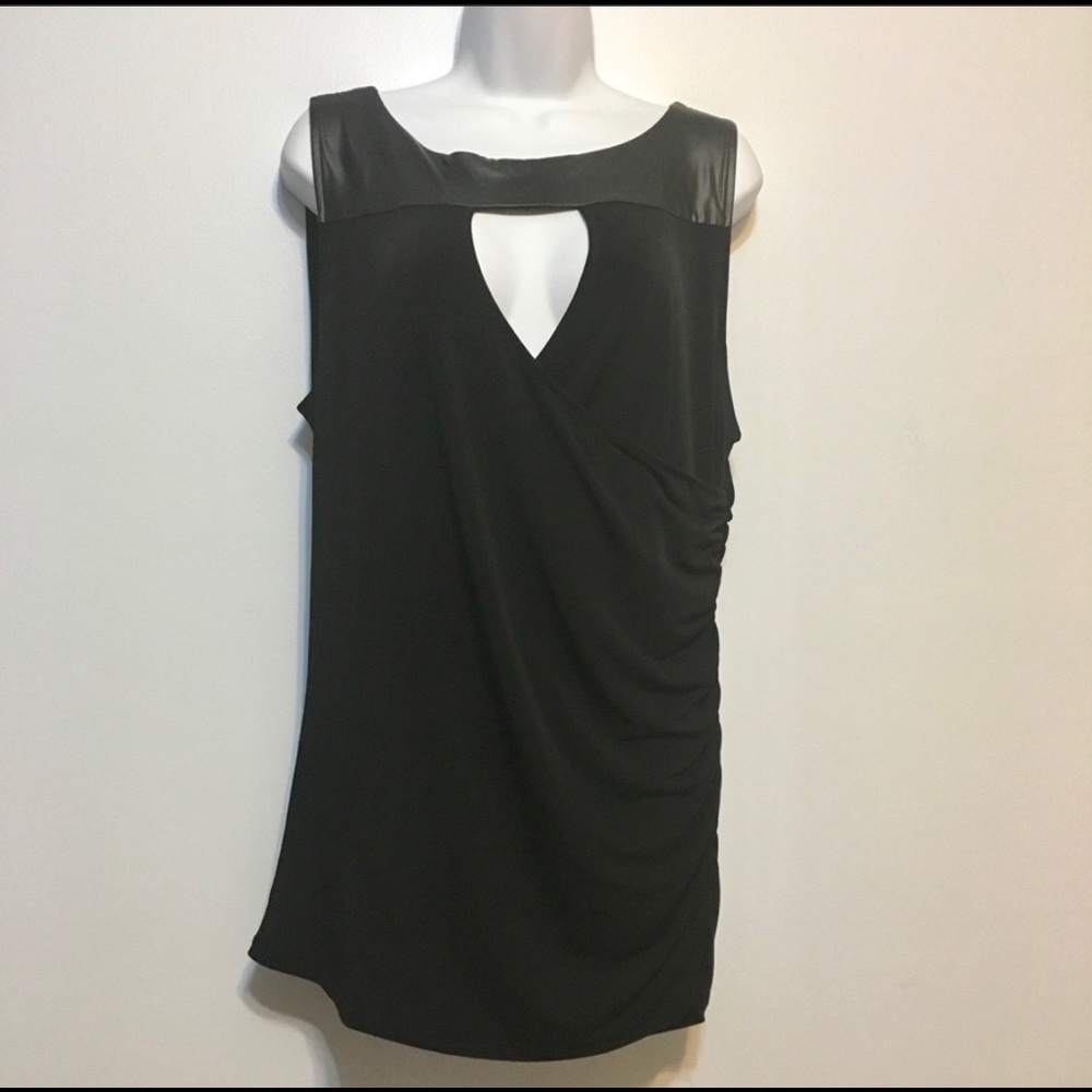 Black sleeveless Torrid top